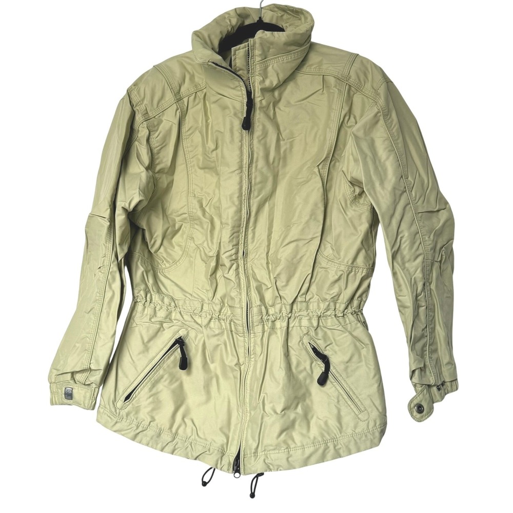 OSSI SKIWEAR Women's 6 Vintage Ski Jacket Coat Yellow Green Full Zip 90s y2k‎